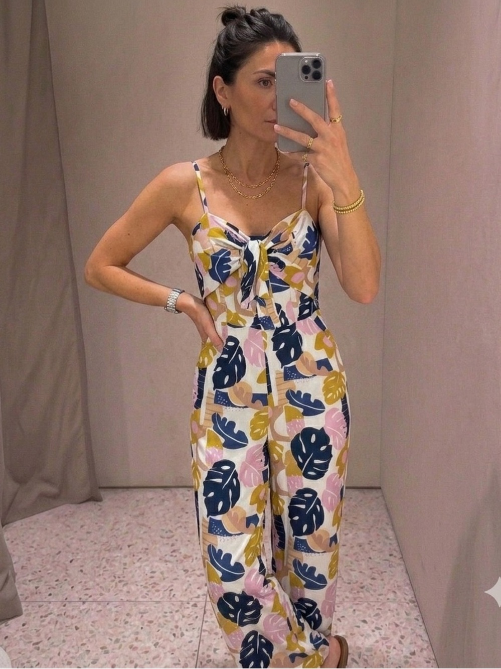 Floral Jumpsuit